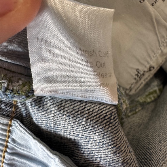 Of The Earth Organic Denim Womens Bootcut Blue Jeans Boho Hippie Casual School - Picture 8 of 16